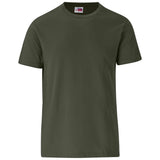 180g Unisex Super Club T-Shirt Olive AMROD |usbandmore