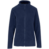 Ladies Yukon Micro Fleece Jacket Navy AMROD |usbandmore