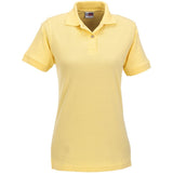 Ladies Boston Golf Shirt Yellow AMROD |usbandmore