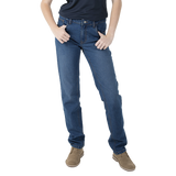 3D Crease Stretch Jeans |usbandmore