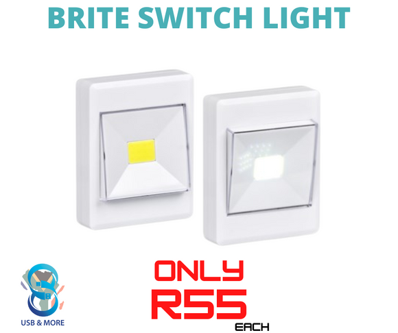 Brite Switch Light - USB & MORE