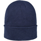 Colorado Acrylic Beanie Navy – Acrylic Rib Knit – Lightweight, Insulating, Water-Repellent Fabric for Cold Weather Comfort | Usbandmore