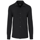 Mens Long Sleeve Alex Varga Cronus Knitted Shirt|usbandmore