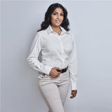 Ladies Long Sleeve Sheffield Stretch Shirt|usbandmore