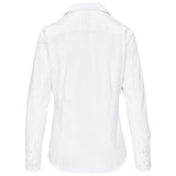 Ladies Long Sleeve Brushed Cotton Twill Moderna Shirt|usbandmore