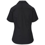 Ladies Short Sleeve Brushed Cotton Twill Moderna Shirt|usbandmore