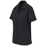 Ladies Short Sleeve Brushed Cotton Twill Moderna Shirt|usbandmore