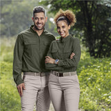 Mens Short Sleeve Mawenzi Twill Shirt|usbandmore