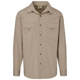 Mens Long Sleeve Mawenzi Twill Shirt|usbandmore