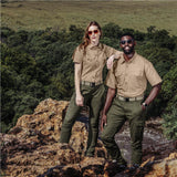 Mens Short Sleeve Mawenzi Twill Shirt|usbandmore