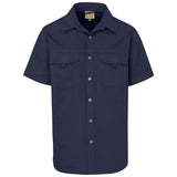 Mens Short Sleeve Mawenzi Twill Shirt|usbandmore