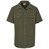 Mens Short Sleeve Mawenzi Twill Shirt|usbandmore