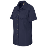 Ladies Short Sleeve Mawenzi Twill Shirt|usbandmore