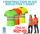 Construction Hi-Viz Reflective T-Shirt - USB & MORE