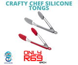 Crafty Chef Silicone Tongs - USB & MORE
