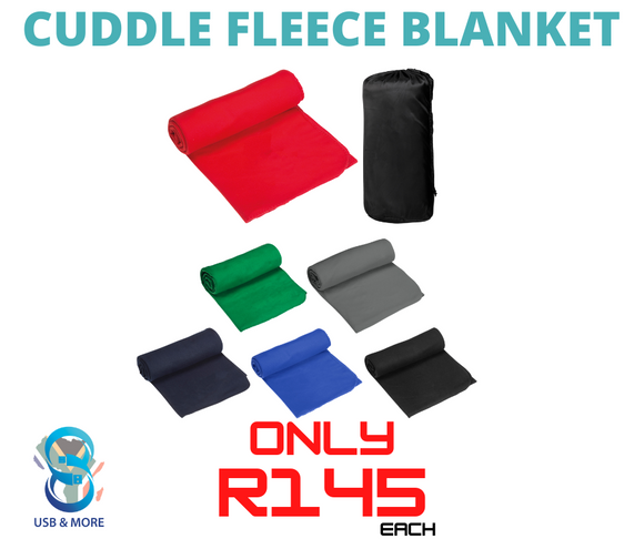 Cuddle Fleece Blanket - USB & MORE