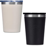 Alex Varga Figo Stainless Steel Vacuum Tumbler – 370ml – Double-Wall Insulated, Powder-Coated Finish, Slider Lid, Soft EVA Base | Usbandmore