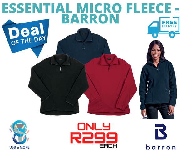 Ladies Essential Micro Fleece - Barron - USB & MORE