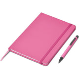 Hibiscus Notebook & Pen Set – Bold Tropical Design, Coordinated Ball Pen, Ideal for Notes, Lists & Creative Ideas | Usbandmore