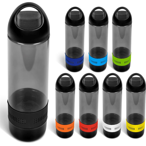 Bandit Plastic Water Bottle & Bluetooth Speaker - 500ml|USBANDMORE