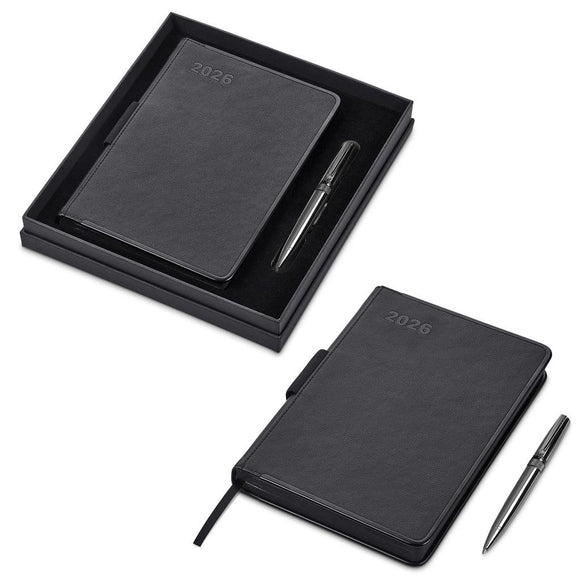 Alex Varga Egality A5 2026 Diary & Pen Set |usbandmore