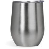 Serendipio Sheridisc Drinkware Gift Set – Double Wall Stainless Steel Bottle (500ml) with Leak-Proof Lid & Matching 300ml Stainless Steel Cup with Transparent Sliding Lid – Keeps Drinks Hot or Cold for Hours – Packaged in Natural Kraft E-Flute Corrugated Board Gift Box with Shredded Paper Filler – Bottle 26.5 cm H, Cup 11 cm H, Box 30 x 23 x 10 cm | Usbandmore