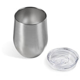 Serendipio Sheridisc Drinkware Gift Set – Double Wall Stainless Steel Bottle (500ml) with Leak-Proof Lid & Matching 300ml Stainless Steel Cup with Transparent Sliding Lid – Keeps Drinks Hot or Cold for Hours – Packaged in Natural Kraft E-Flute Corrugated Board Gift Box with Shredded Paper Filler – Bottle 26.5 cm H, Cup 11 cm H, Box 30 x 23 x 10 cm | Usbandmore