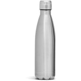 Serendipio Sheridisc Drinkware Gift Set – Double Wall Stainless Steel Bottle (500ml) with Leak-Proof Lid & Matching 300ml Stainless Steel Cup with Transparent Sliding Lid – Keeps Drinks Hot or Cold for Hours – Packaged in Natural Kraft E-Flute Corrugated Board Gift Box with Shredded Paper Filler – Bottle 26.5 cm H, Cup 11 cm H, Box 30 x 23 x 10 cm | Usbandmore