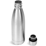 Serendipio Sheridisc Drinkware Gift Set – Double Wall Stainless Steel Bottle (500ml) with Leak-Proof Lid & Matching 300ml Stainless Steel Cup with Transparent Sliding Lid – Keeps Drinks Hot or Cold for Hours – Packaged in Natural Kraft E-Flute Corrugated Board Gift Box with Shredded Paper Filler – Bottle 26.5 cm H, Cup 11 cm H, Box 30 x 23 x 10 cm | Usbandmore