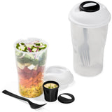 Altitude Crave Food Capsule – 800ml BPA-Free – Portable Food Storage with Fork & Sauce Cup, Ideal for Salads & On-the-Go Meals | Usbandmore