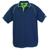Mens Felton Golfer - Barron NAVY/Lime 
 |usbandmor