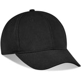 Torrey Cap Black – 92g/m² 100% Polyester Mini Ottoman – 6-Panel Structured Peak, Adjustable Metal Clasp, 4 Embroidered Eyelets, Embossed Gary Player Logo | Usbandmore