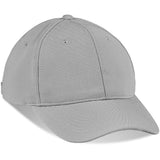 Torrey Cap Grey – 92g/m² 100% Polyester Mini Ottoman – 6-Panel Structured Peak, Adjustable Metal Clasp, 4 Embroidered Eyelets, Embossed Gary Player Logo | Usbandmore
