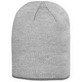 Quebec Acrylic Beanie – Two-Tone Acrylic Rib Knit – Lightweight, Warm, Embroidered Slazenger Logo on Back Panel | Usbandmore