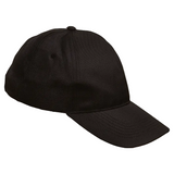 5 Panel Boost Cap Black – Structured Low Profile Design with Pre-Curved Peak, Velcro Closure, 100% Polyester Twill Fabric | Usbandmore