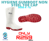 Hygiene Gumboot Non Steel Toe Cap