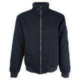 Mens Cotton Bomber Sherpa-lined Jacket|usbandmore