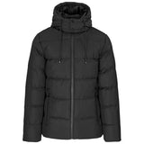Mens Maverick Jacket Black – 100% Polyester – Sealed Full Zip, Sealed Zip Pockets, Detachable Hood with Drawcord & Press Studs, Interior Pocket | Usbandmore