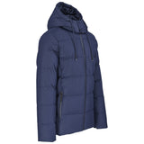 Mens Maverick Jacket Navy – 100% Polyester – Sealed Full Zip, Sealed Zip Pockets, Detachable Hood with Drawcord & Press Studs, Interior Pocket | Usbandmore