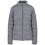 Ladies Stratus Jacket Grey – 100% Polyester – Full Zip with Metal Puller, Welted Zip Pockets, Interior Pocket, Chin Protector, Knitted Storm Cuffs | Usbandmore