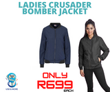 Ladies Crusader Bomber Jacket - USB & MORE