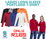 Ladies Long Sleeve Portland T-Shirt - USB & MORE