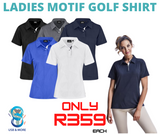 Ladies Motif Golf Shirt - USB & MORE