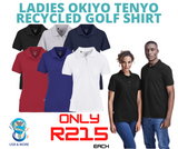 Ladies Okiyo Tenyo Recycled Golf Shirt - USB & MORE