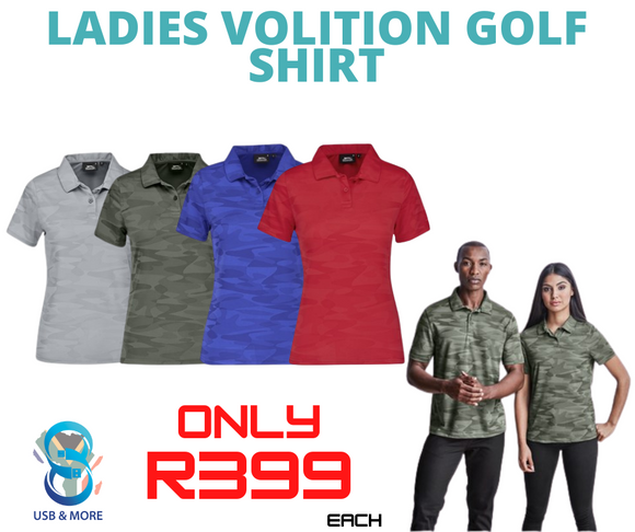Ladies Volition Golf Shirt - USB & MORE