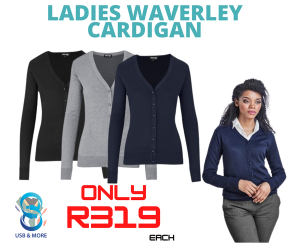 Ladies Waverley Cardigan - USB & MORE