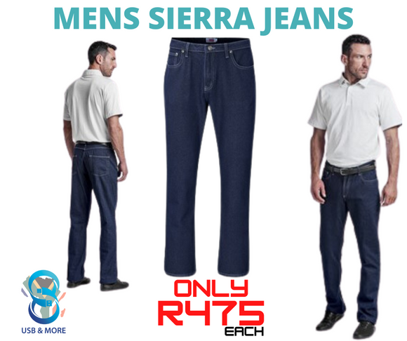 Mens Sierra Jeans - USB & MORE