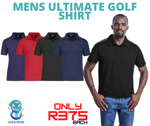 Mens Ultimate Golf Shirt - USB & MORE