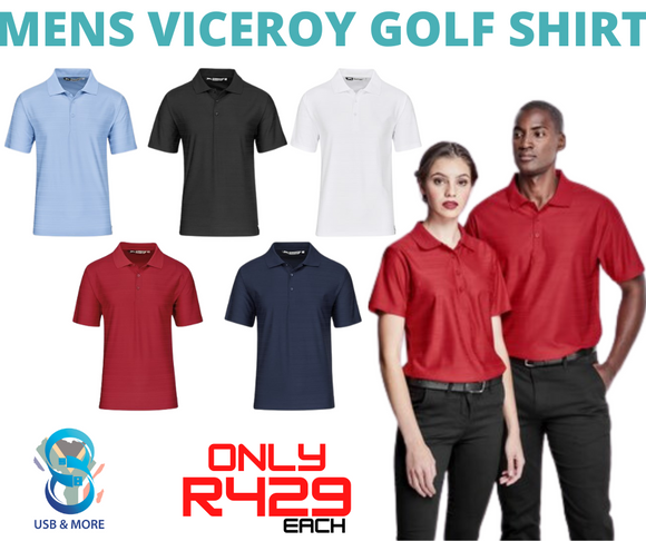 Mens Viceroy Golf Shirt - USB & MORE