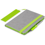 Altitude Colourblock A5 Notebook Lime  AMROD |usbandmore